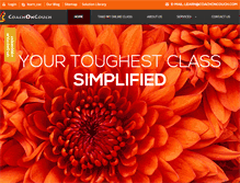 Tablet Screenshot of coachoncouch.com
